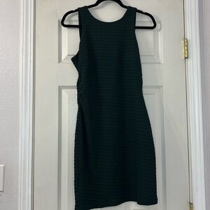 All:Row Elegant Sleeveless Green textured  Dress size SP